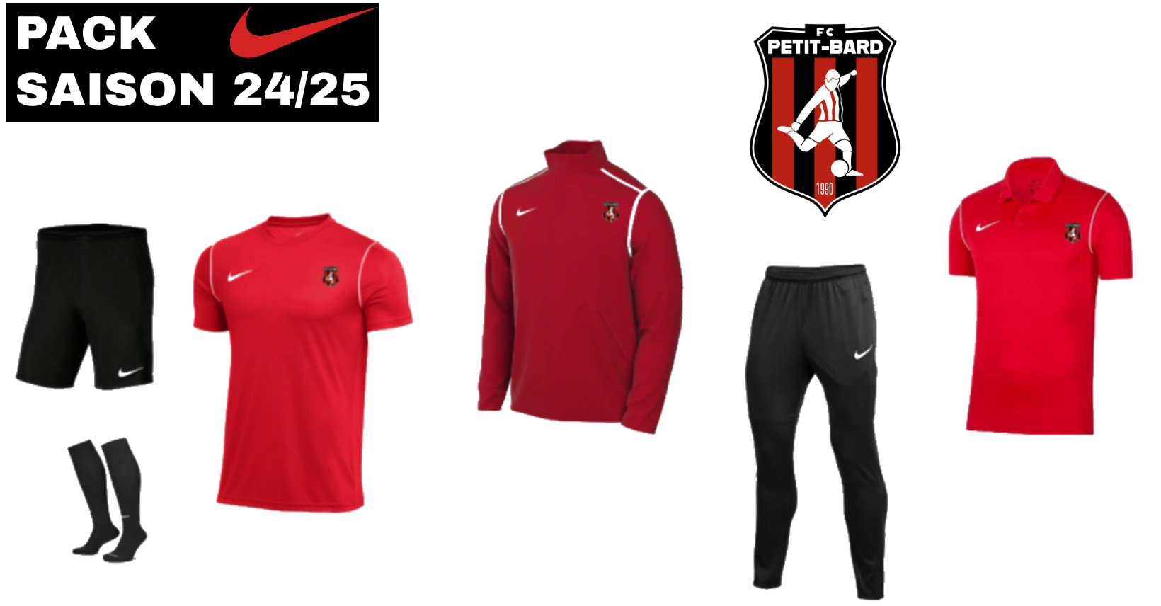 Pack saison 2024-2025