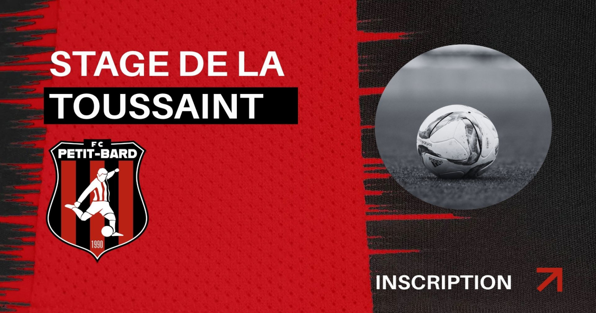 Stage de la Toussaint 2025